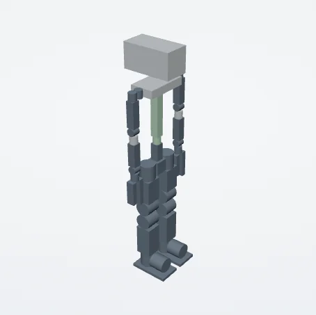 Simple humanoid — URDF model