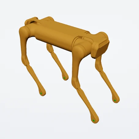 Unitree Aliengo — URDF model