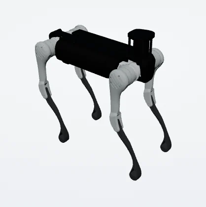 Unitree B2 — URDF model