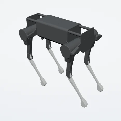 Unitree Laikago — URDF model